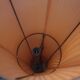 Floor lamp kobe bamboo slat 80s