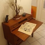Teak secretary by Arne Wahl Iversen, 1960s
