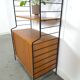 WHB teak design modulaire kast met drie planken