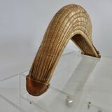 Old chistera large glove, 64cm, Basque pelota, Basque country, jai alai, cesta Punta.