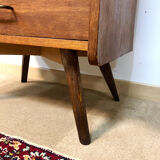 Vintage chiffonnier feet compass