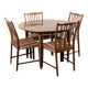 Modern Swedish dining set by Nils Jonsson for Hugo Troeds
