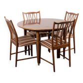 Modern Swedish dining set by Nils Jonsson for Hugo Troeds