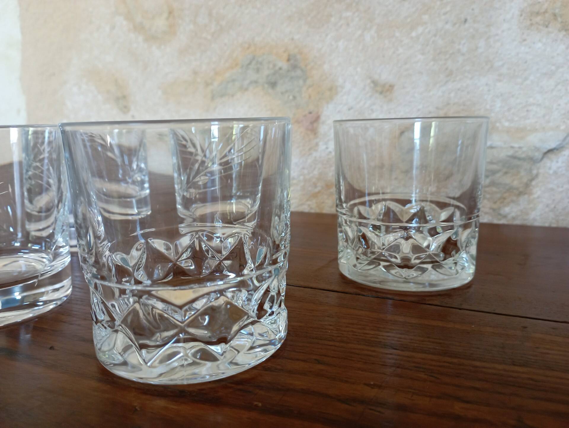 Whiskey glasses