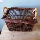 Wicker basket, rattan