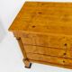 Biedermeier commode in birch veneer 1820-1830