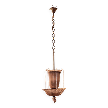 Lampada a sospensione in vetro Murano di Vittorio Zeccchin Italia Anni '20