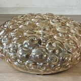 Helena Tynell Vintage Snail Amber Glass Ceiling Light