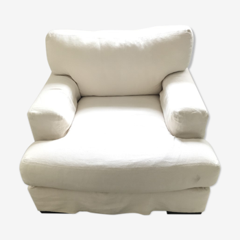 Removable fabric armchair