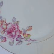 8 porcelain plates Louis Lourioux diam 20,5 cm