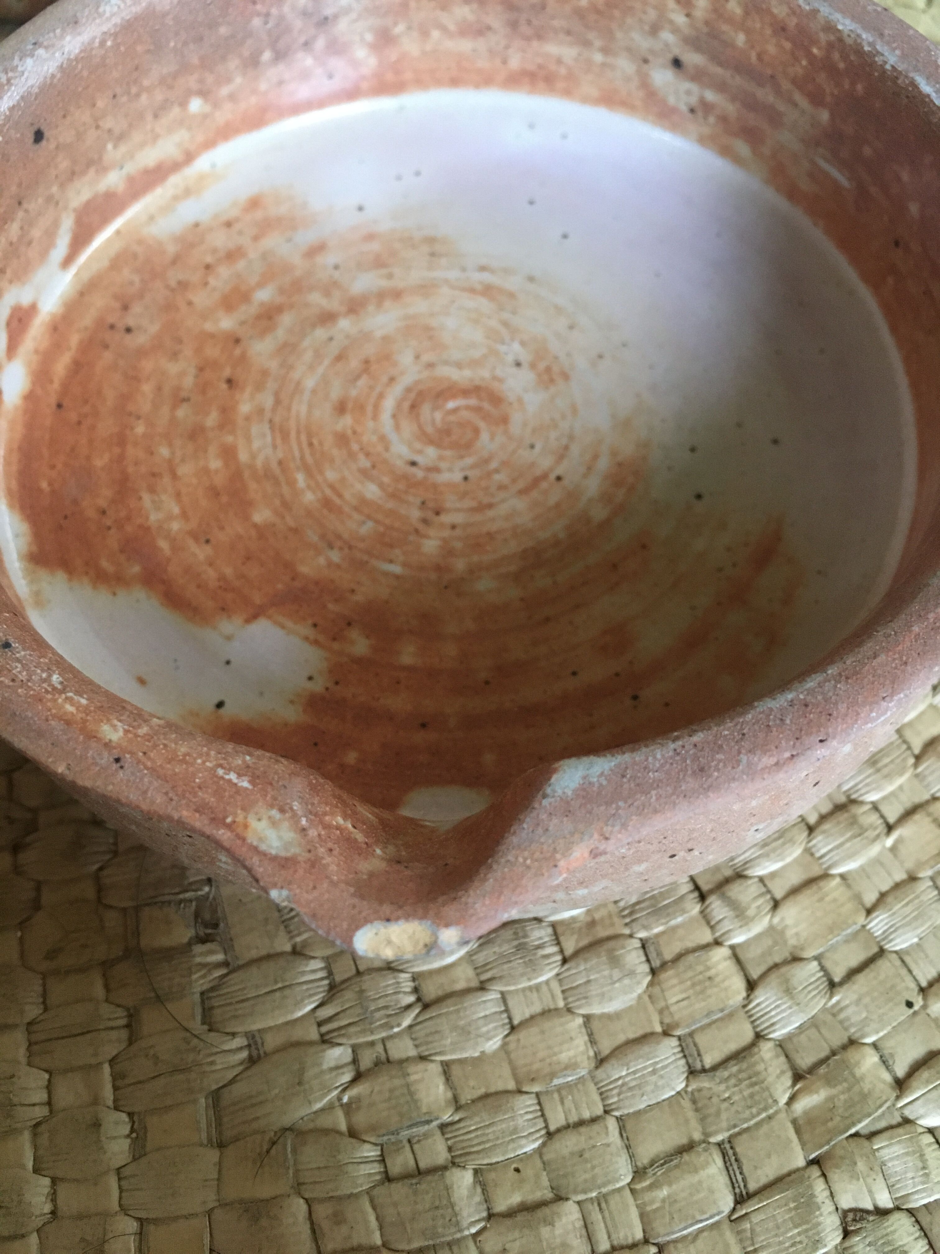 Series of 4 sandstone ramekins