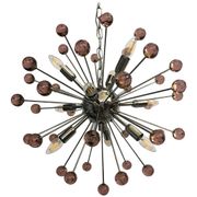 Lustre ametista « star » murano verre spoutnik