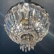 Hot air balloon chandelier with tassels