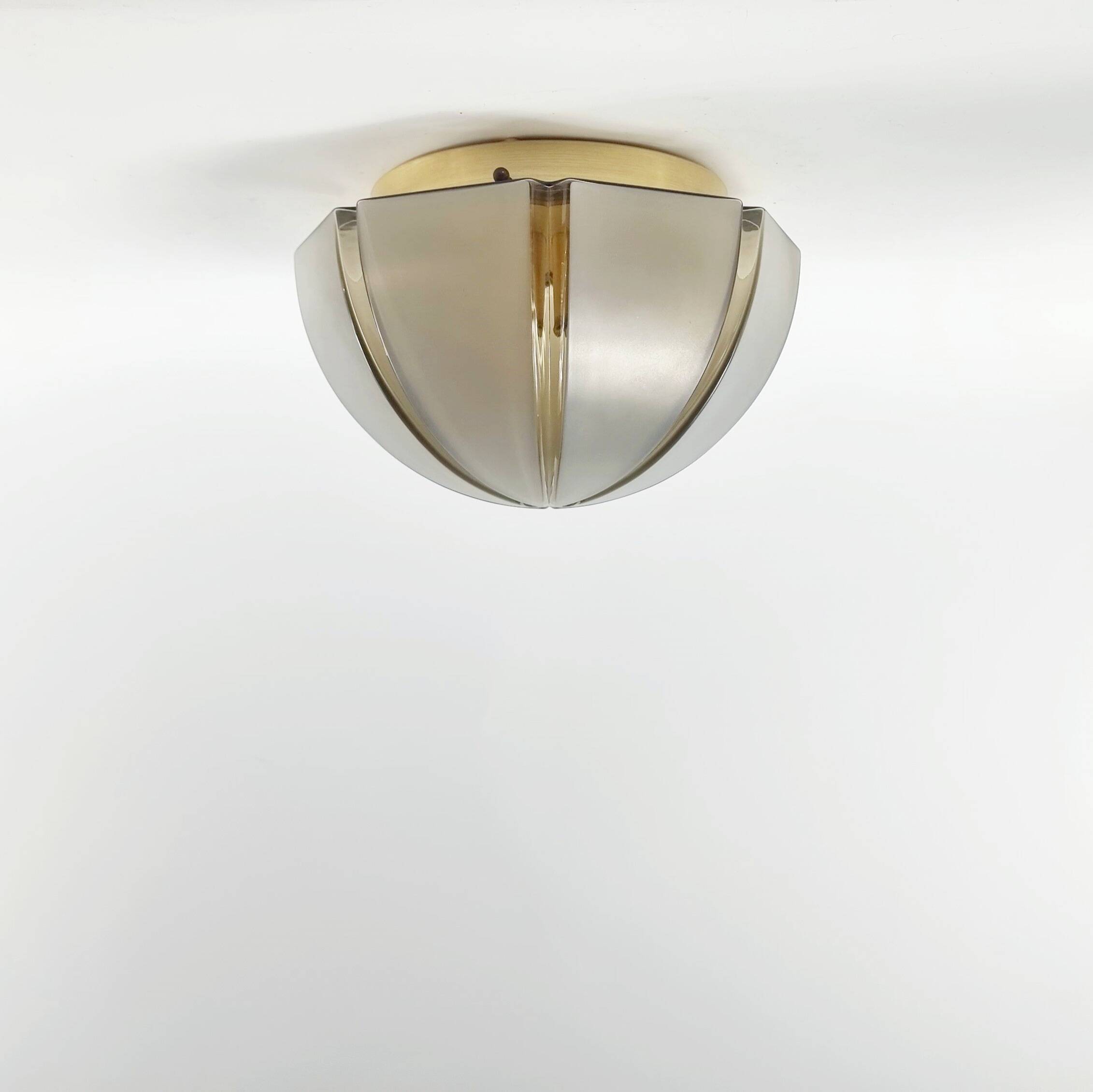 Dome Shaped Ceiling Light from Peill & Putzler, Germany, 1970s