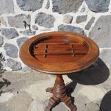 Wooden chessboard table