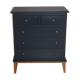 Commode scandinave bleu ganne