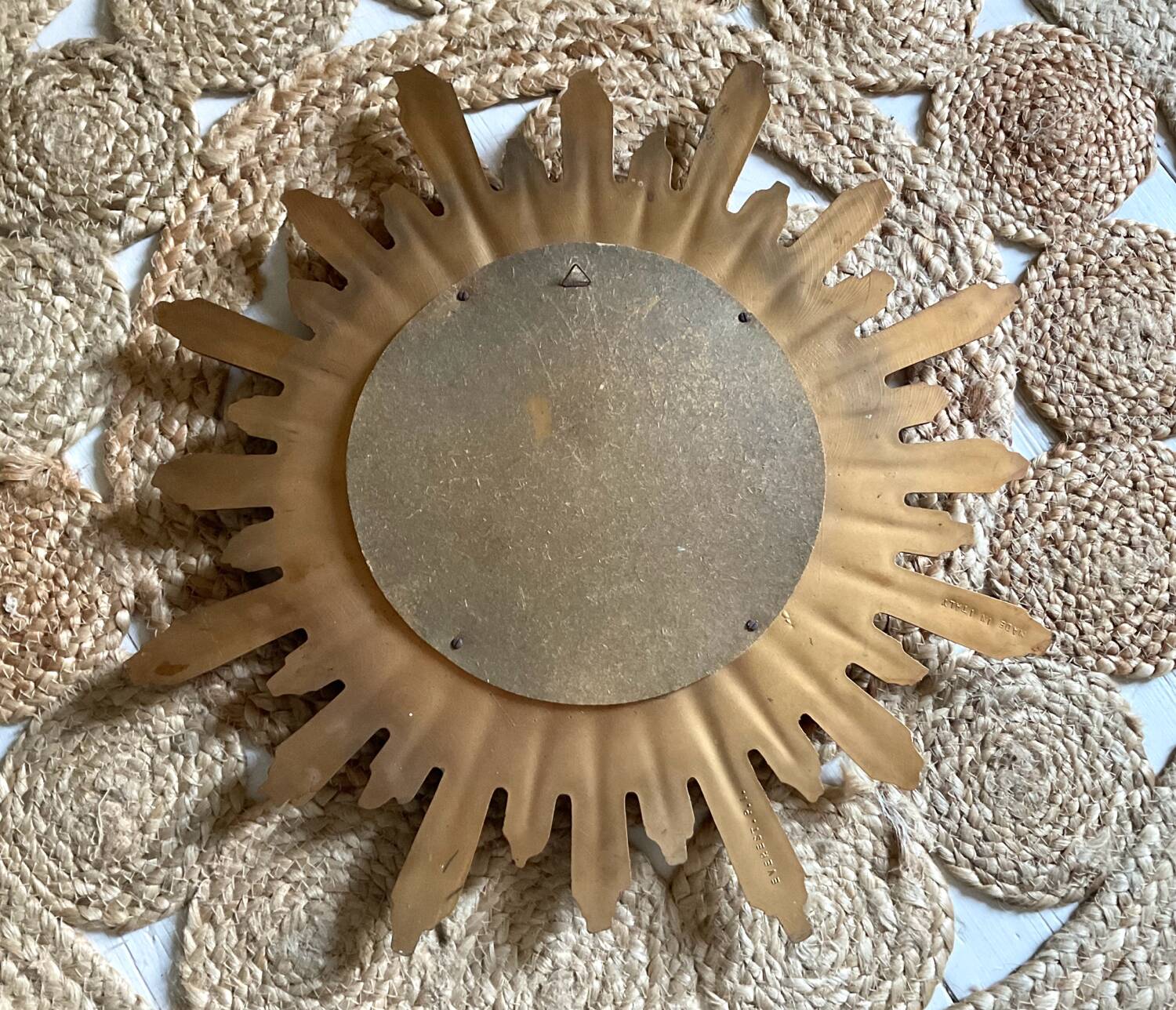 Vintage sun mirror