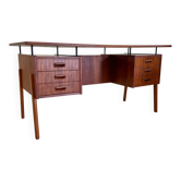 Danish Teak 'Floating-Top' Desk, 1960s.