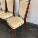 Vintage one-piece chairs