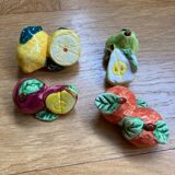 Ceramic fruit knife holder