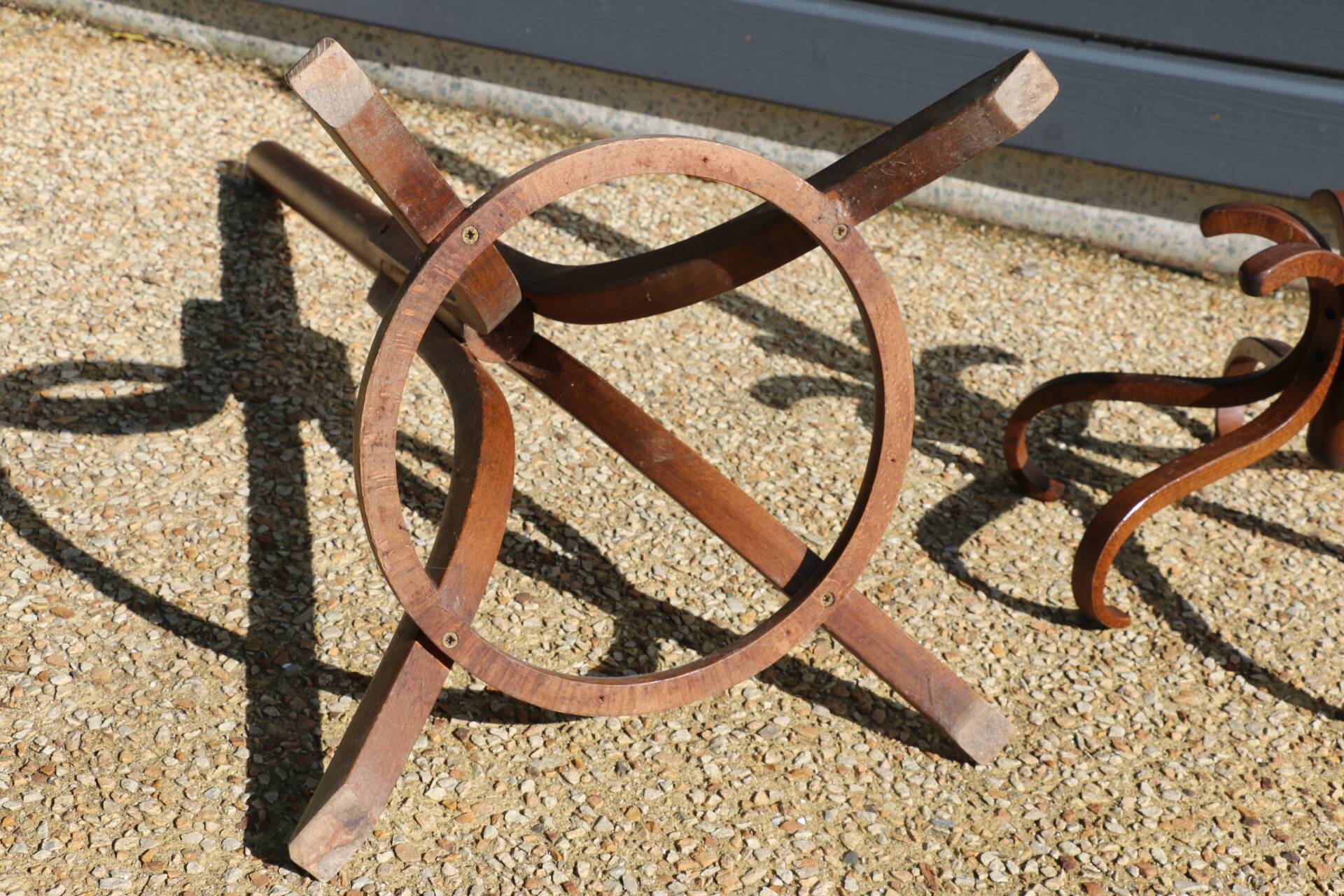 BAUMANN parrot coat rack simple dark beech