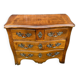 Commode style Louis XV  Jean Laick