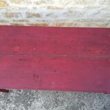 Folding brewery table