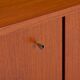 Teak sideboard with 4 drawers and 2 doors, 1960s