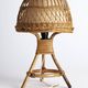 rattan lamp