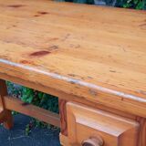 Solid pine desk