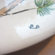 Game model plate signed gien, les oiseaux de chasse, les palombes