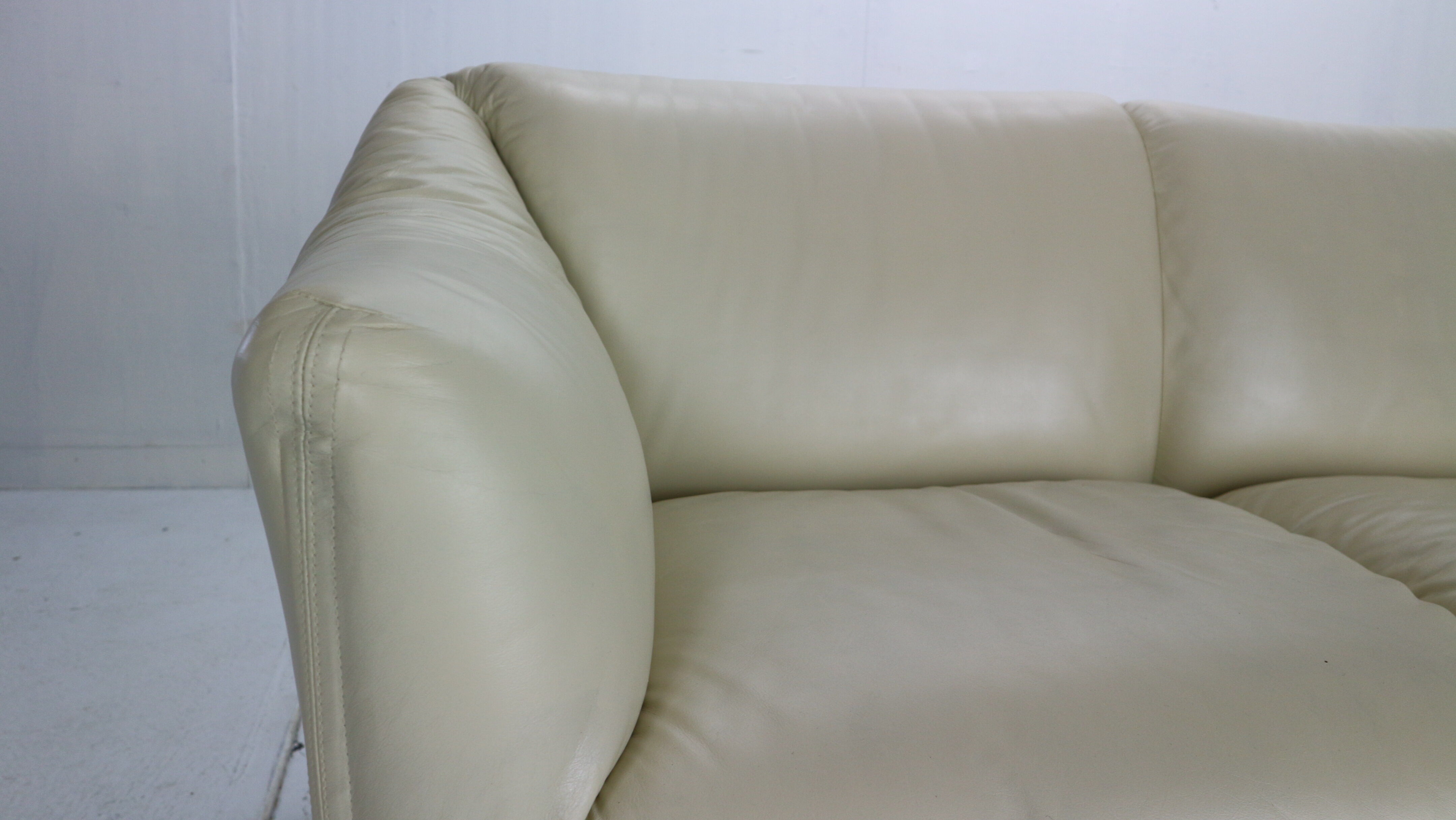 Leather sofa Mario Bellini "Tentazione" for Cassina, 1970s