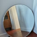 Round beveled mirror 59 cm