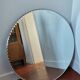 Round beveled mirror 59 cm