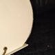 Vintage table lamp the dolphin Croissy white