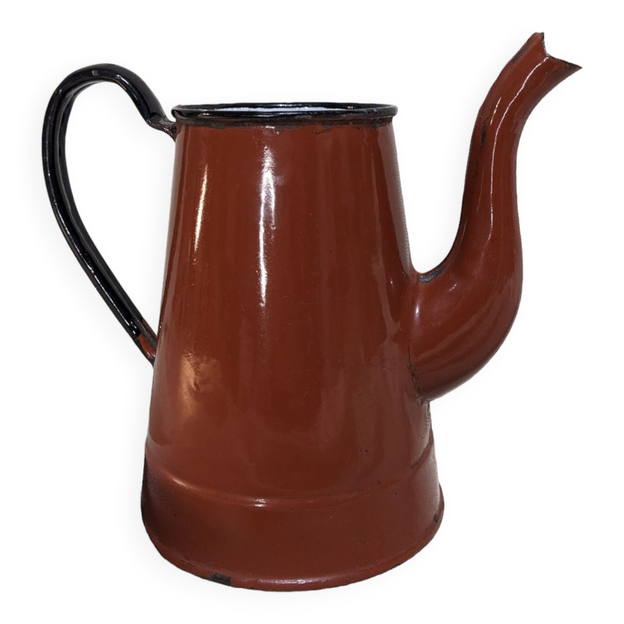 Enameled carafe