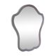 Wooden shell mirror 69x52cm