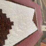 Beni Ouarain rug 300x200 cm – Thick wool with tribal patterns