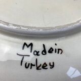 Plat Iznik en faïence