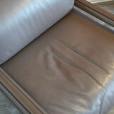 Orsay leather armchair by Gae Aulenty for Knoll