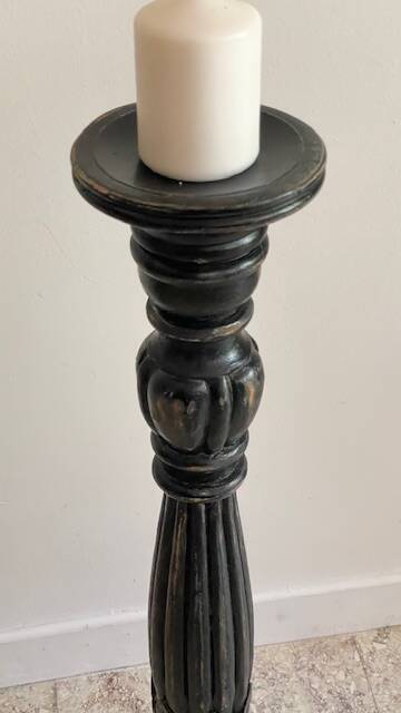 Candle holder 65cm Solid oak
