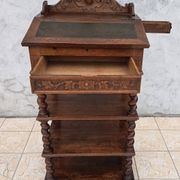 Ecritoire haut Louis XIII en chêne 19ème