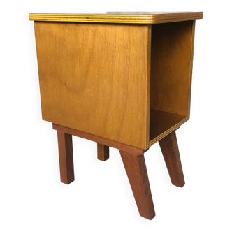 Vintage bedside table, Scandinavian style, Circa 60's