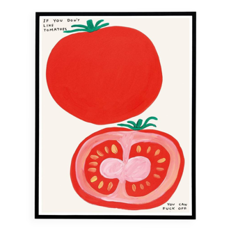 David Shrigley, Si vous n'aimez pas les tomates, 2020