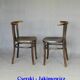 2 chaises " bistrot " Pologne 1939 Bentwood