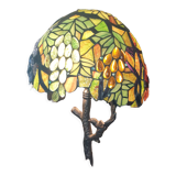 Stained glass lamp floral