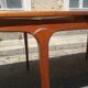 Scandinavian teak table expandable