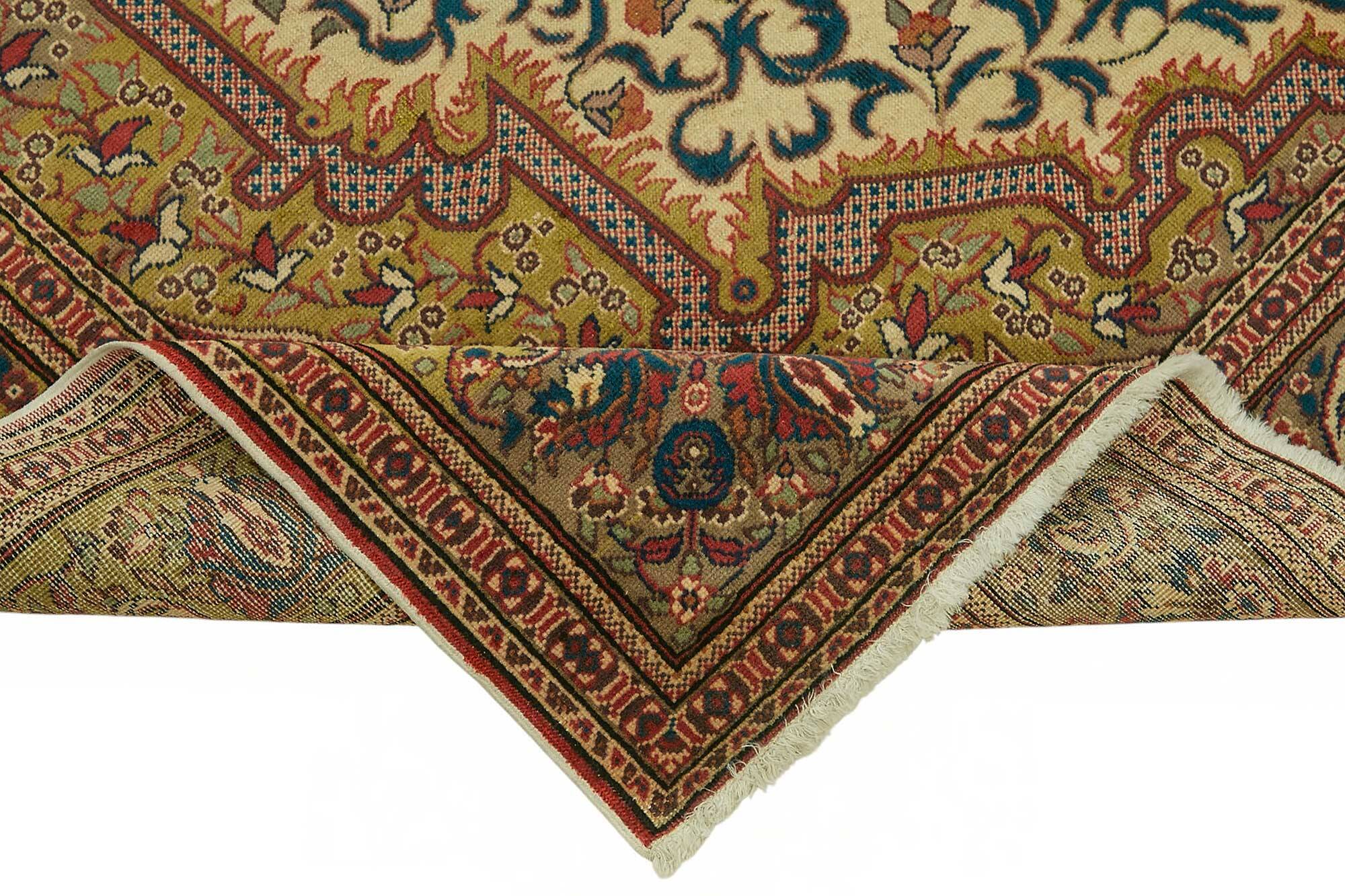 Turkish Wool Vintage Kayseri Rug 198 cm x 298 cm