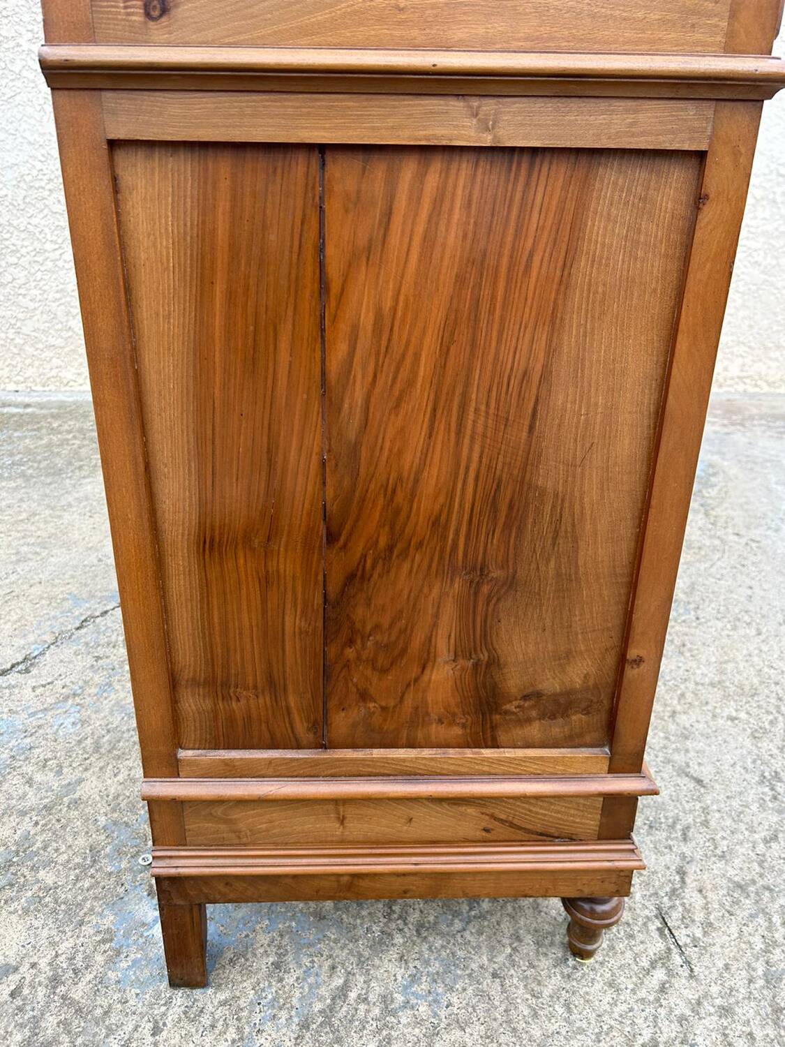 Louis XVI style chest of drawers with marble top