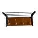 Vintage wall coat rack by Alfred Hendrickx for Belform, 60s